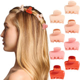 Kitsch Small Hair Clips for Women - Stays In Place Without Pulling or Snagging | Durable Plastic, Sturdy Small Claw Clips | Ideal Gifts for Women