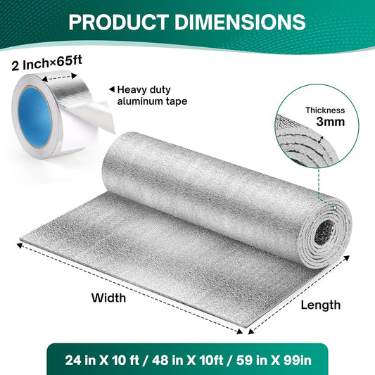 Window_Insulation_for_Winter,_Reflective_Insulation_Roll_48_in_X_10_Feet,_Double-Sided_Aluminum_Foam_Core_Radiant_Barrier_Kit_with_Tape_for_RV_Windows_Garage_Door