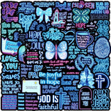 50pcs Neon Sports Theme Sticker,Waterproof Vinyl Stickers - Football SoccerDecor & Party Favors Gifts for Laptop, Water Bottle, Skateboard Guitar (Neon Sticker-2)