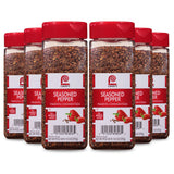 Lawry's Seasoned Pepper, 10.3 oz - One 10.3 Ounce Container of Seasoned All Pepper for a Well-Rounded Flavor of Black Pepper, Sweet Red Bell Peppers, and Spices