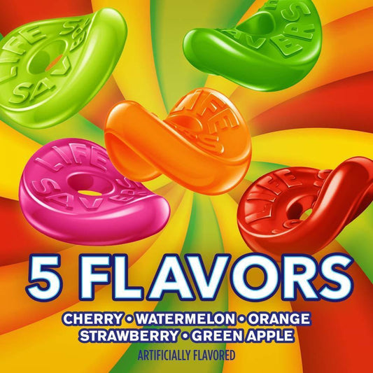LIFE_SAVERS_5_Flavors,_Wint-O-Green_Summer_Gummy_Candy,_Sharing_Size,_14.5_oz_Bag