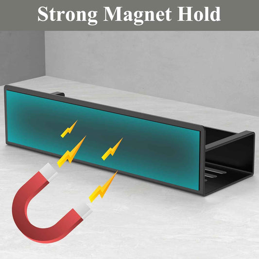 Nimble Living Magnetic Tumbler Holder – Thoughtful Housewarming Gift for Stanley Cup Lovers, 4 Pack Black