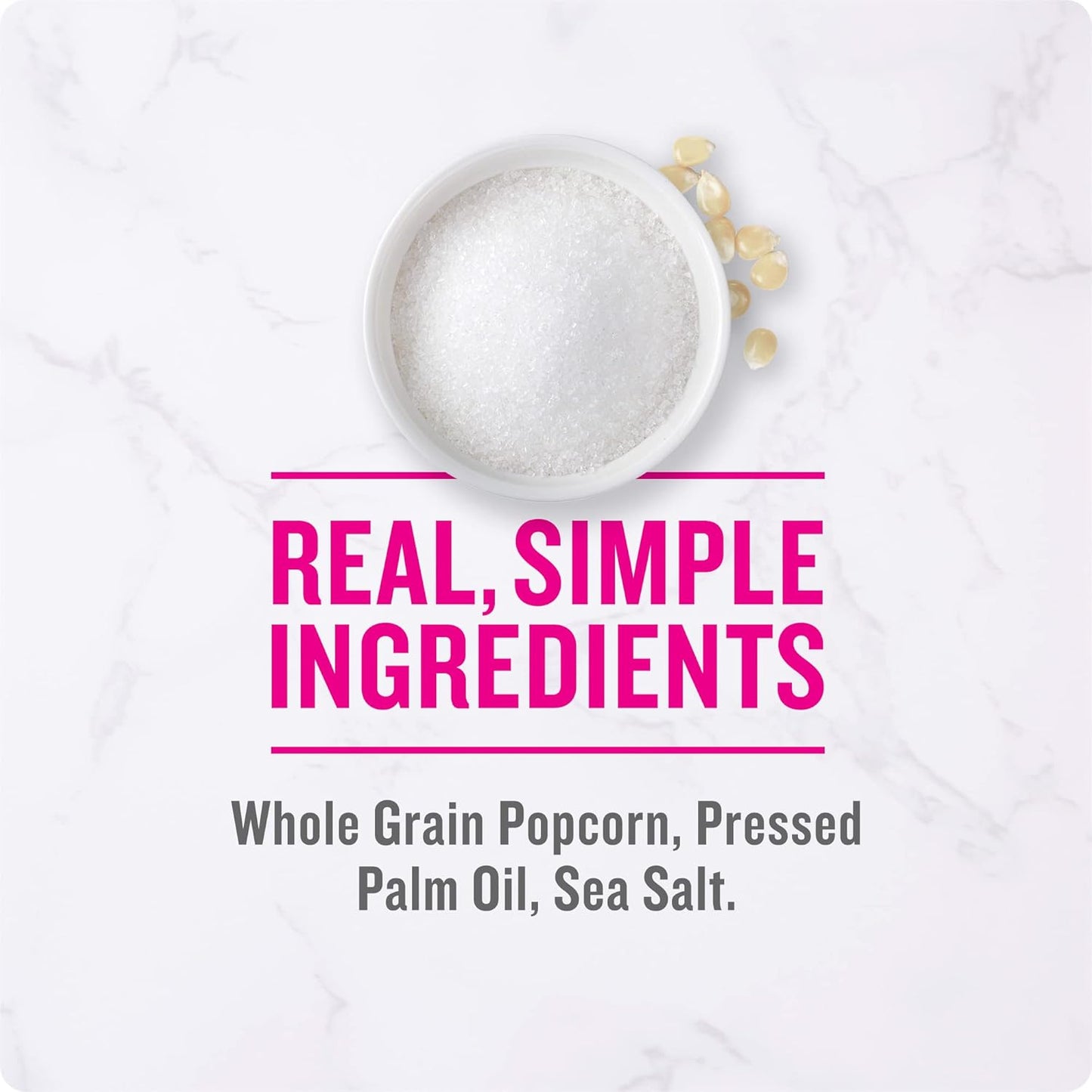 Angie's BOOMCHICKAPOP Sea Salt Popcorn, 3.29 oz Bags – Pre-Portioned Lunchbox Add-In for Busy Parents