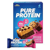 Pure Protein Bars, High Protein, Nutritious Snacks to Support Energy, Low Sugar, Gluten Free, Chocolate Peanut Caramel, 1.76oz