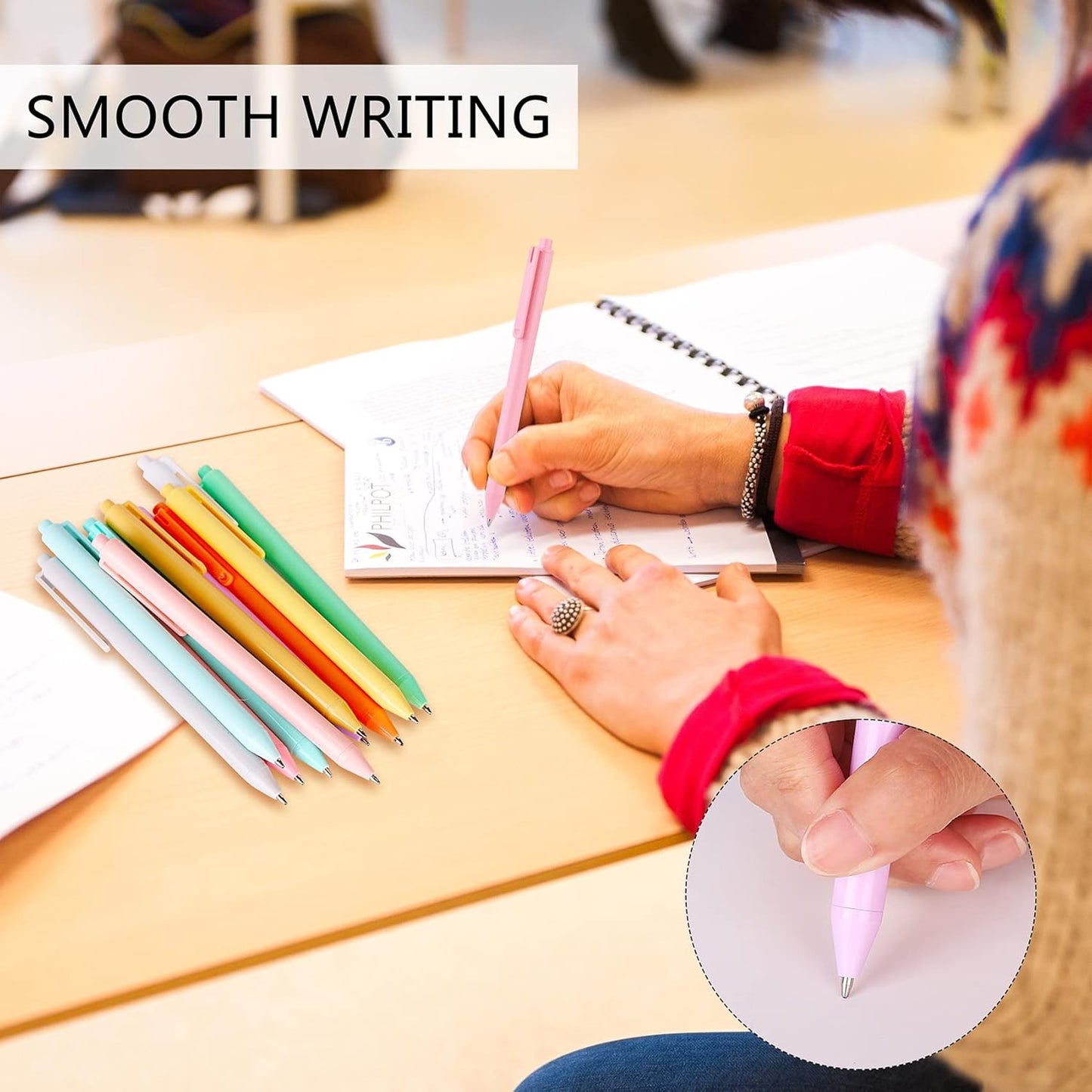 WY_WENYUAN_Pens,_Writing_Pens,_Personalized_Ballpoint_Pens_Bulk,_Flair_Colorful_Pens,_Black_Ink_1.0_mm_Journaling_Pen,_Glitter_Pens_Office_Supplies_For_Women_&_Men,_Note_Taking