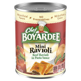 Chef Boyardee Mini Beef Ravioli, Practical Care Package Gift for College Move-In Day, 15 oz Can