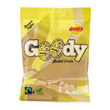 Bubs Goody Sweet Ovals Banana Caramel – Animal-Additive-Free Pick-and-Mix for Clean Ingredient Snacking, 2 x 90g