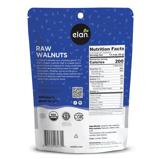 Elan_Organic_Walnuts_5.3_oz_Raw_Nuts_Unsalted_Unroasted_No_Shell_Non-GMO_Vegan_Gluten-Free_Kosher_Healthy_Snacks_Protein