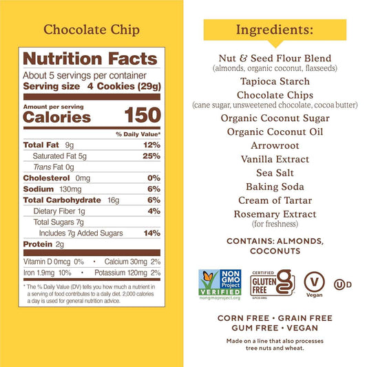Simple Mills Almond Flour Crunchy Cookies – Thoughtful Gift Basket Addition for Health-Conscious Friends