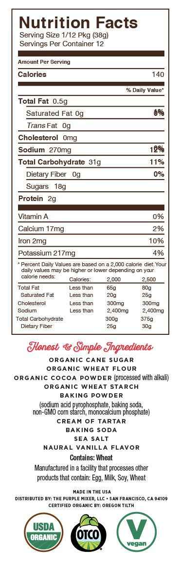 Miss Jones Baking Organic Chocolate Cake Mix – Thoughtful Gift for Vegan Friends and Allergy-Sensitive Hosts at Home