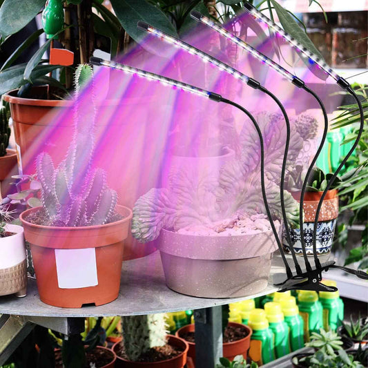 LUMIPRO Grow Light for Indoor Plants — Thoughtful Birthday Gift for Plant Lovers, Mom, and Coworkers with Timer