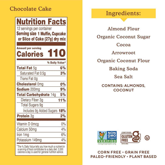 Simple Mills Chocolate Almond Flour Mix – One-Box Baking Base for the Uncluttered Pantry