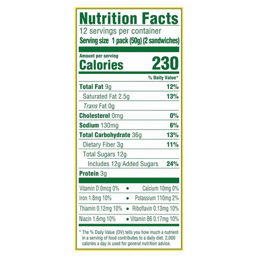belVita Dark Chocolate Creme Biscuits – After-School Snack for the Kitchen Counter, 12-Pack Value Box