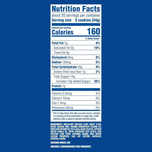 OREO Chocolate Sandwich Cookies, Party Size 24.16 oz – Resealable Road Trip Snack for the Car