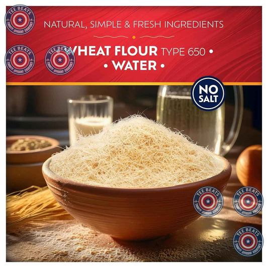 Eastanbul Kataifi Shredded Fillo Dough – Pre-Chopped Baking Staple for Quick Viral Dessert Content Creation, Dubai Chocolate Bar Ingredient, 170g