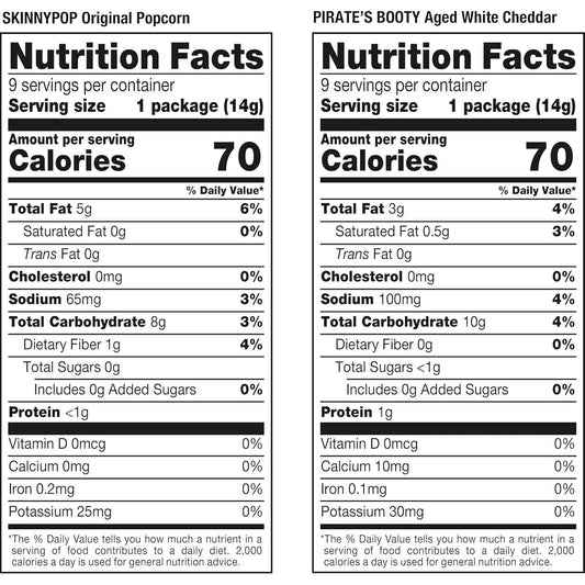 SkinnyPop Family Favorites Multipack – Portable Snack Pack for Road Trips, Picnics, and Family Travel Coolers