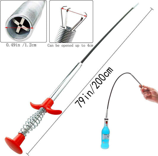 DrainWorx Drain Snake – Minimalist Drain Cleaning Tool for Clutter-Free Homes