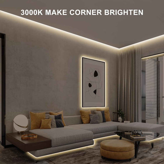 Lumistrips COB LED Strip Light – Flameless Night Lighting for Stairs, Hallways and Bedrooms