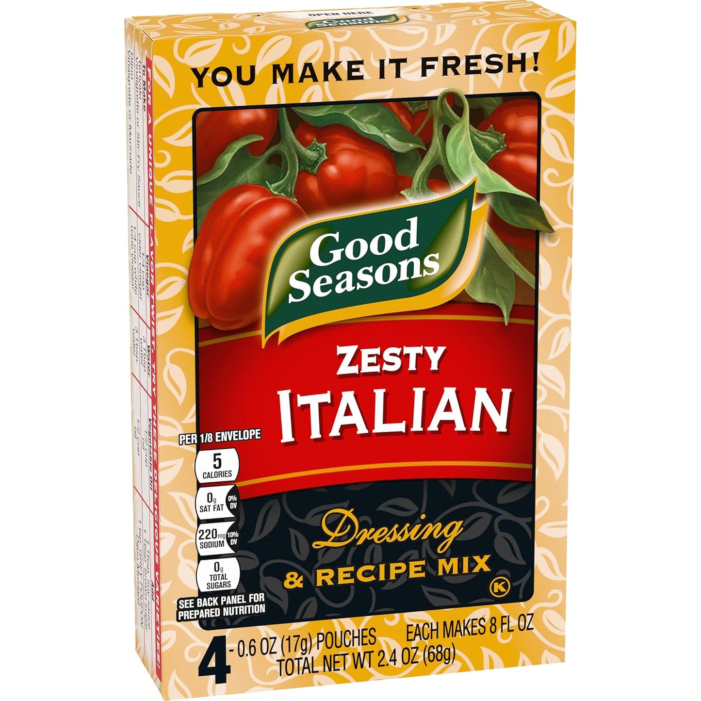 Good Seasons Zesty Italian Dressing & Recipe Mix – Pantry Must-Have for Everyday Home Cooking