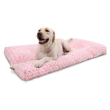 KSIIA Anti-Slip Washable Dog Crate Mat Non-Skid Secure Sleep Surface