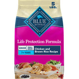 Blue Buffalo Life Protection Senior Small Breed Chicken & Brown Rice – Elevated Everyday Meal With LifeSource Bits and DHA, 5 lb