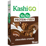 Kashi GO Protein Cereal – Quick High-Protein Breakfast Cereal for Home Office Focus, 10g Fiber