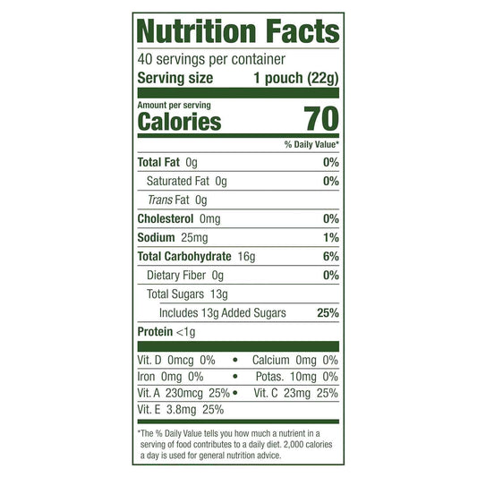 Black Forest Juicy Burst Portable Snacks for Car and Camping – Shelf-Stable Mixed Fruit Pouches, 40 ct