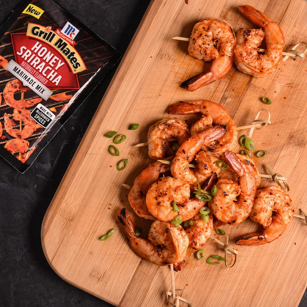 McCormick Grill Mates Honey Sriracha Marinade Mix – Thoughtful Birthday Gift for Her, Housewarming Present for the Home Cook