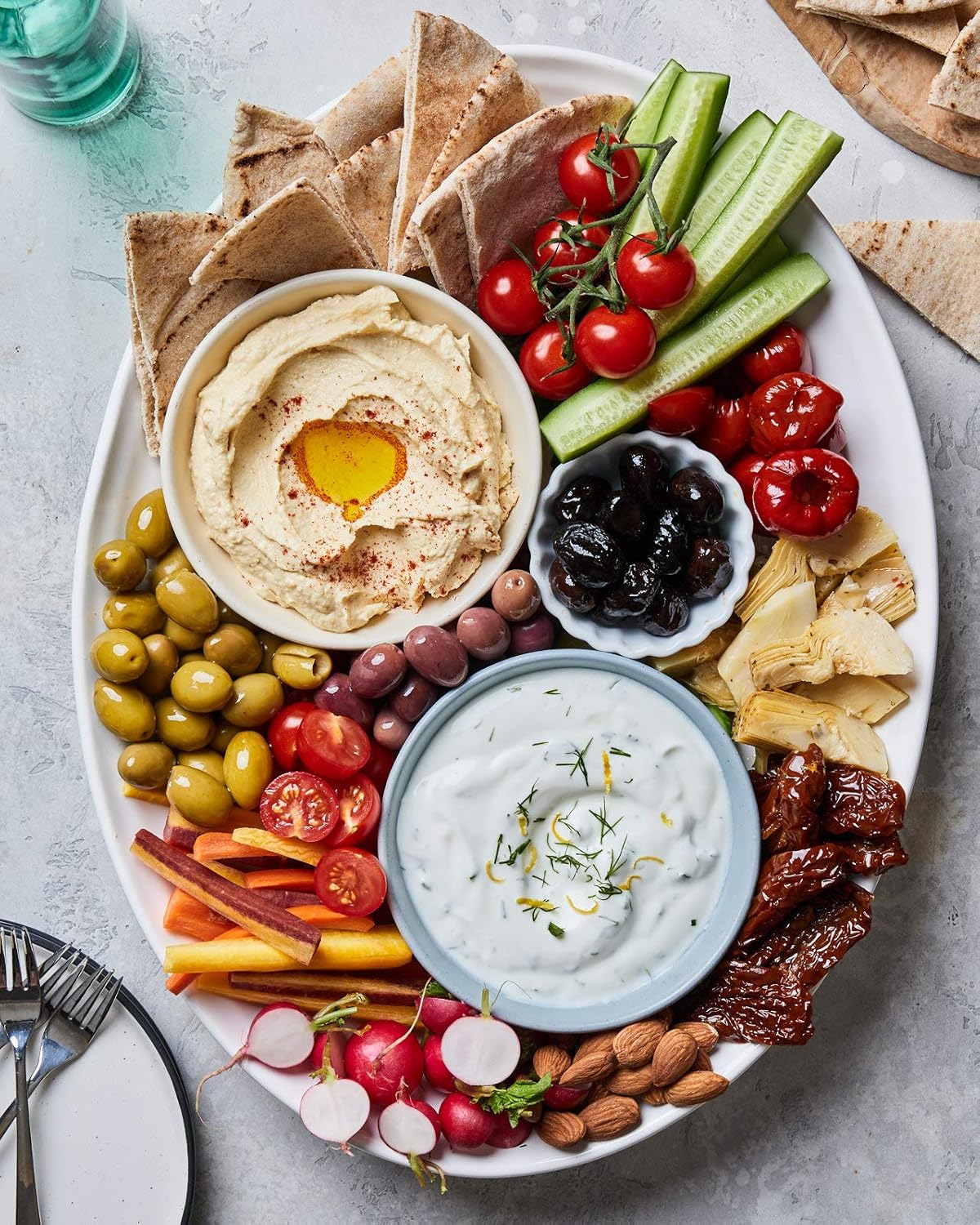 Mina Beldi Dry Cured Olives – Resealable Picnic and Camping Snack for Outdoor Mezze Spreads