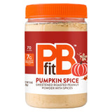 PBfit Pumpkin Spice Peanut Butter Powder for Study Break Fuel, 7g Protein in Seconds