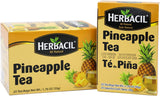 Herbacil Pineapple Tea – Caffeine-Free Herbal Infusion for Evening Wind-Down Ritual and Mindful Self-Care
