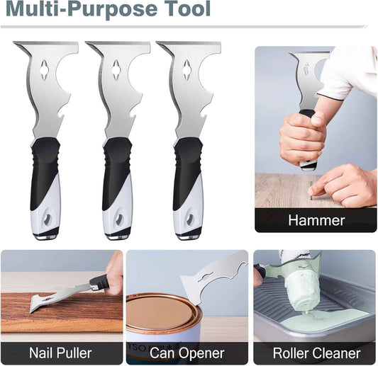 Mister Rui Putty Knife Scraper – One Tool Replaces Ten, Less Clutter in Your Toolbox