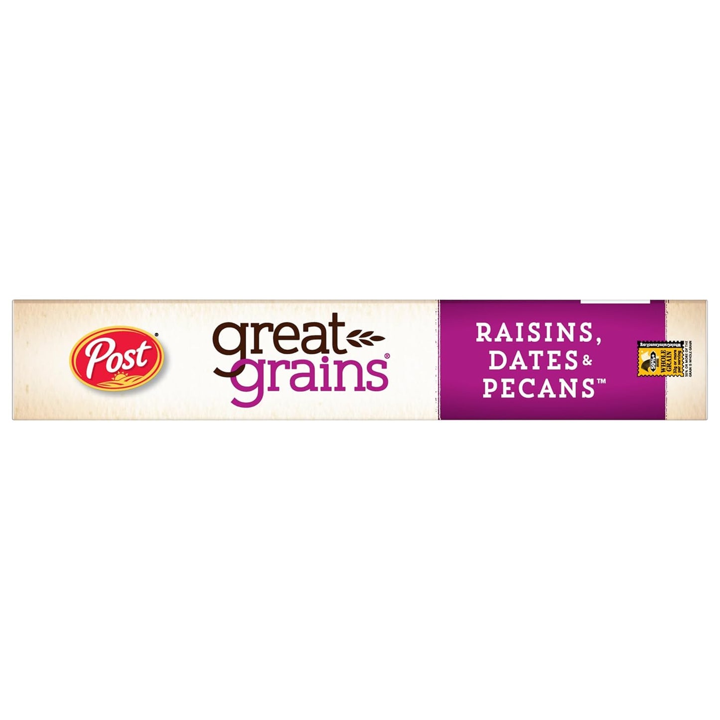 Post Great Grains Raisins Dates Pecans Cereal – Quick Whole Grain Breakfast for Busy Office Mornings, 16 oz Box