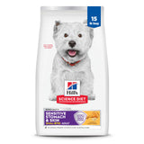 Hill's Science Diet Adult Sensitive Stomach Small Bites – Practical Housewarming Gift for Dog-Loving Friends, 15 lb Bag