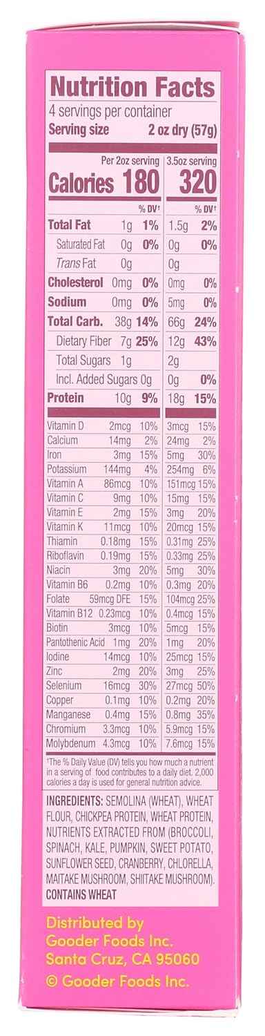 Goodles Lucky Penne Pasta – Clean-Label Pantry Staple for Wellness-Focused Home Cooking, 8 oz