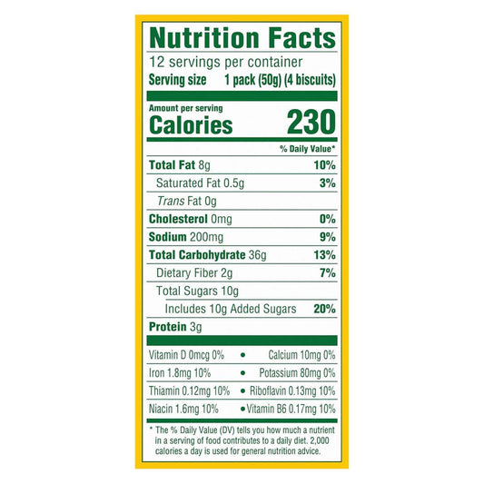belVita Breakfast Bars Golden Oat Value Pack — No Artificial Sweeteners or HFCS for a Cleaner Morning Routine