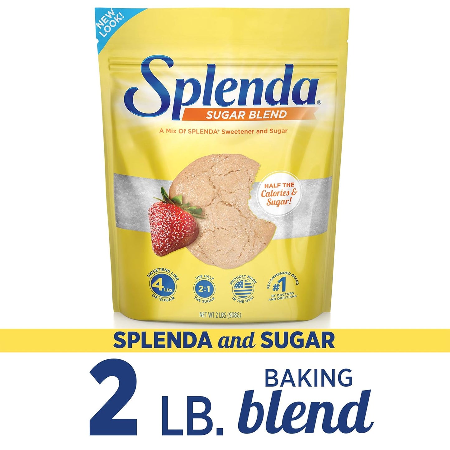 SPLENDA Sugar Blend for Baking – Thoughtful Gift for Home Bakers Managing Blood Sugar and Wellness Goals