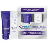Crest 3D White Brilliance Premium Whitening System – Clinical-Grade Two-Step Kit for the Refined Home