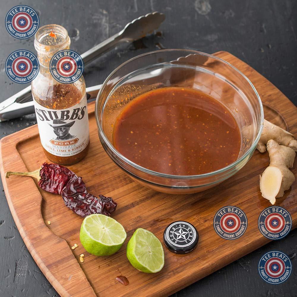 Stubb's Chiles, Lime & Ginger Pork Marinade, 12 oz – Portable Grill Flavor for Smoker Sessions, Tailgates, and Open-Air Dinners