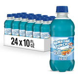 Hawaiian Punch 10oz Bottles 24 Pack – Portable Juice Drink for Picnics, Coolers, and Road Trip Cup Holders