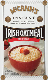 McCann's Instant Irish Oatmeal — Pre-School Breakfast for Kids, 3-Minute Family Bowl