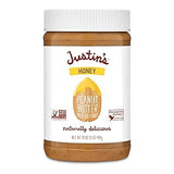 Justin’s No-Stir Peanut Butter Creamy – Clean-Label Jar for Uncluttered Wellness Spaces