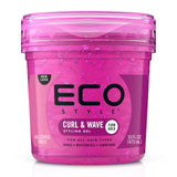 Ecoco Eco Style Hair Gel – Clutter-Free Edge Control for Simple Curly Hair Routines, 8 oz
