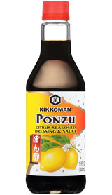 Kikkoman Ponzu Citrus Seasoned Dressing and Sauce, 15 Ounce – Thoughtful Housewarming Gift for Home Entertainers