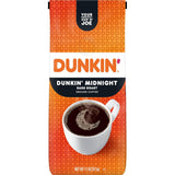 Dunkin' Midnight Dark Roast Coffee – Heartfelt Valentine's Day Gift for Her, Ready-to-Brew 11 oz