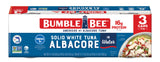 Bumble Bee Solid White Albacore Tuna in Water – 5 oz Office Lunch Can for Quick Desk Side Meals, 24 Pack