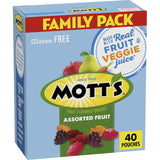 Mott's Assorted Chewy Fruit Snacks for Trick or Treat Night – Individually Wrapped On the Go Halloween Treat, 32 oz Box