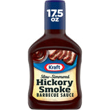 Kraft Hickory Smoke Slow-Simmered Barbecue Sauce, 17.5 oz Bottle – Family Dinner Dipping Sauce Kids Love with Chicken and Fries