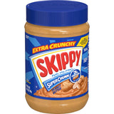 SKIPPY Super Chunk Peanut Butter, 28 oz – Portable Chunky PB for Camping Trips and Picnic Baskets