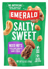 Emerald Nuts Salty Sweet Mixed Nuts – Gourmet Snack Gift Basket Addition for Holidays